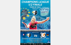 1/2 finale Champions League - Metz VS Berlin - Mardi 8 Février 19h30 à Metz
