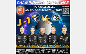 🔥🏓 J-1 avant la rencontre Metz TT vs ST Denis TT93 !!