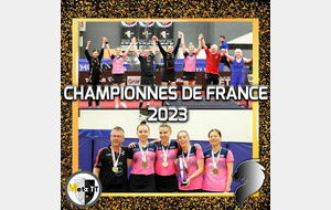 🏆 Championnes de France 2023 🥇 !