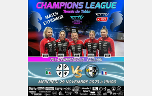 🏓Ligue des Champions 🏓