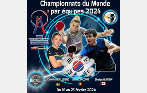 🏓Championnats du monde par équipes 2024🏓