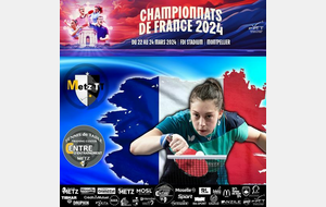 🇫🇷 🏓Championnats de France seniors 2024 🏓 🇫🇷