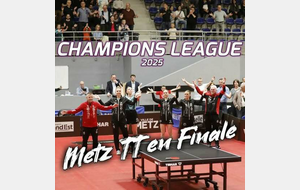 🎉 Victoire historique pour Metz Tennis de Table !