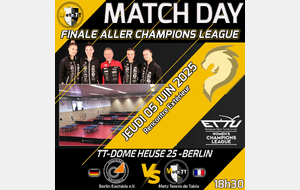 🏓🔥 MATCH DAY 🔥🏓