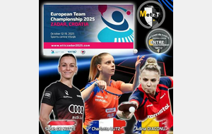 💥 Les Filles du Metz TT sont aux Championnats d’Europe par équipes 2025 ! 🇭🇷🏓
