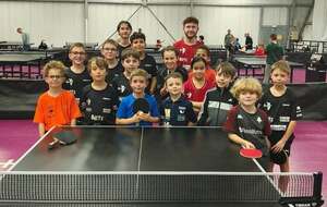 🏓 Résultats – Trophées Poussins / Benjamins – Tour 1 🏆
