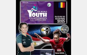 🇪🇬 Hana GODA aux Championnats du Monde Jeunes ITTF 2025 ! 🌍🏓