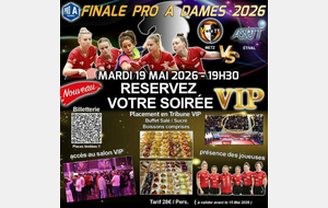 💥PLUS QU'UN MATCH: UNE SOIRÉE D'EXCEPTION, VIVEZ LA FINALE EN MODE VIP.💥