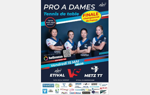 FINALE ALLER PRO A DAMES 2026 - ASRTT ÉTIVAL vs METZ TT
