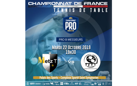 PROB MESSIEURS - METZTT vs THORIGNÉ FOUILLARD