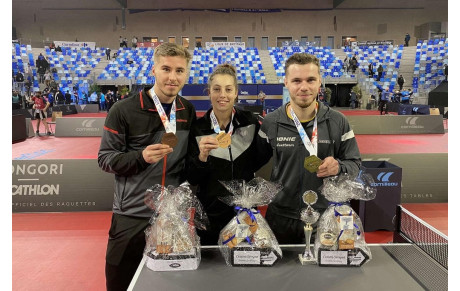 Belle réussite pour Metz TT aux championnats de France ! 