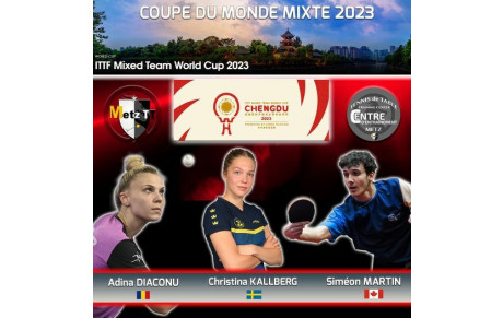 🏓Coupe du monde Mixte 2023🏓
