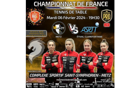 🏓 Pro A Dames 🏓. 🔥 Derby Lorrain 🔥