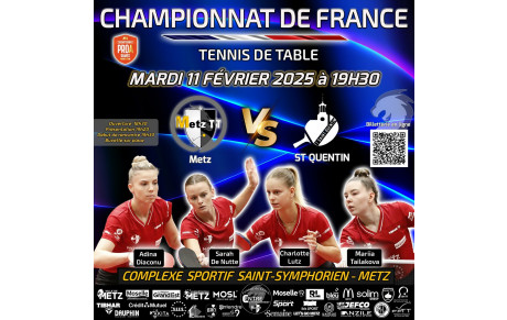 🏓 Pro A Dames – 🤩Une soirée à ne pas manquer !