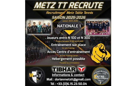 METZ TT Recrute