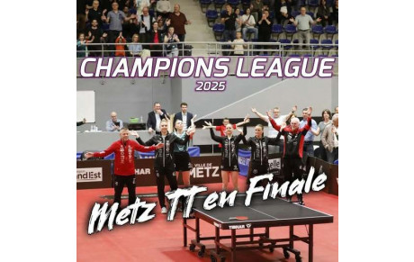 🎉 Victoire historique pour Metz Tennis de Table !