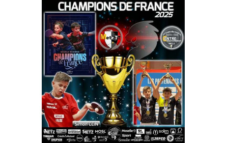 🏆 CHAMPIONS DE FRANCE 2025 ! 🏆