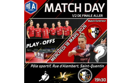 🔥 MATCH DAY – DEMI-FINALE ALLER 🔥