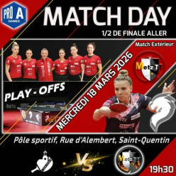 🔥 MATCH DAY – DEMI-FINALE ALLER 🔥
