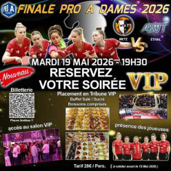 💥PLUS QU'UN MATCH: UNE SOIRÉE D'EXCEPTION, VIVEZ LA FINALE EN MODE VIP.💥