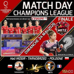 🏓🔥 MATCH DAY – FINALE DE LA CHAMPIONS LEAGUE ! 🔥🏓