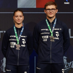 MEDAILLE D'ARGENT POUR CHARLOTTE LUTZ